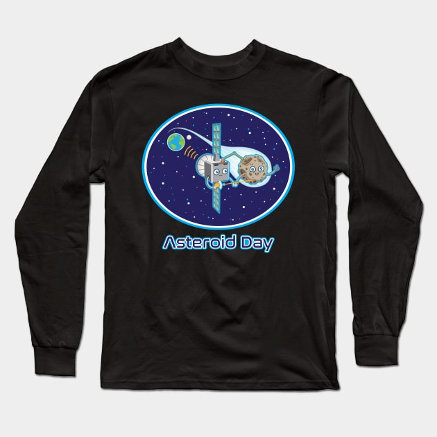 Asteroid exploration Long Sleeve T-Shirt by EnriqueV242